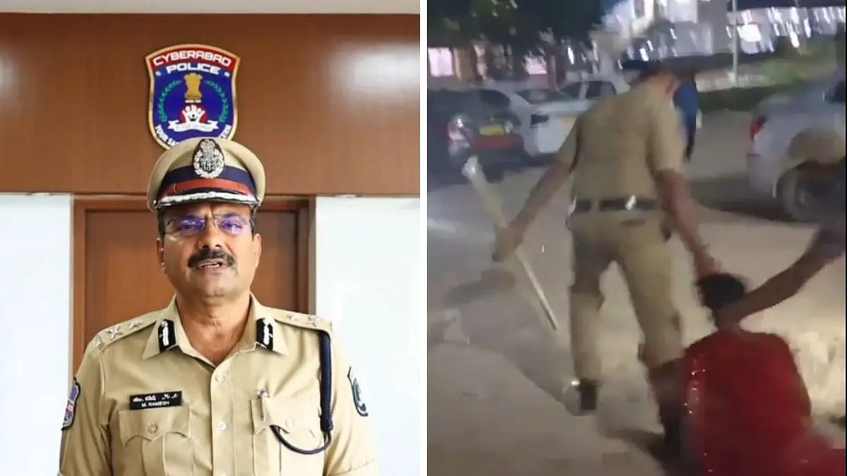 Telangana home guard arrested for dragging woman by hair at station