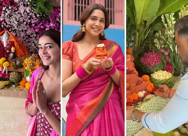 Bollywood stars celebrate Ganesh Chaturthi with family rituals