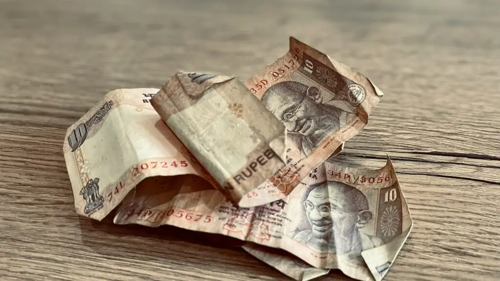 Rupee falls below 96 per dollar, hits lowest since July