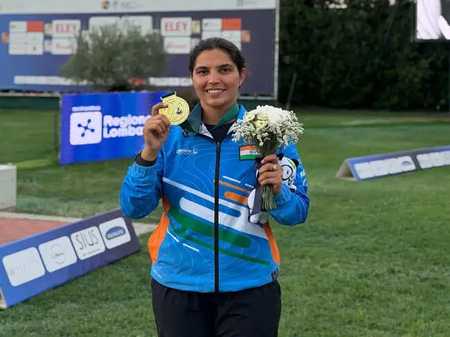 India women's compound archery team beats China to defend Asian Games gold
