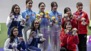 Elavenil Valarivan wins two shooting silvers at Asian Games