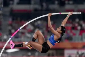 Baranica Elangovan wins India's first Asian Games pole vault medal