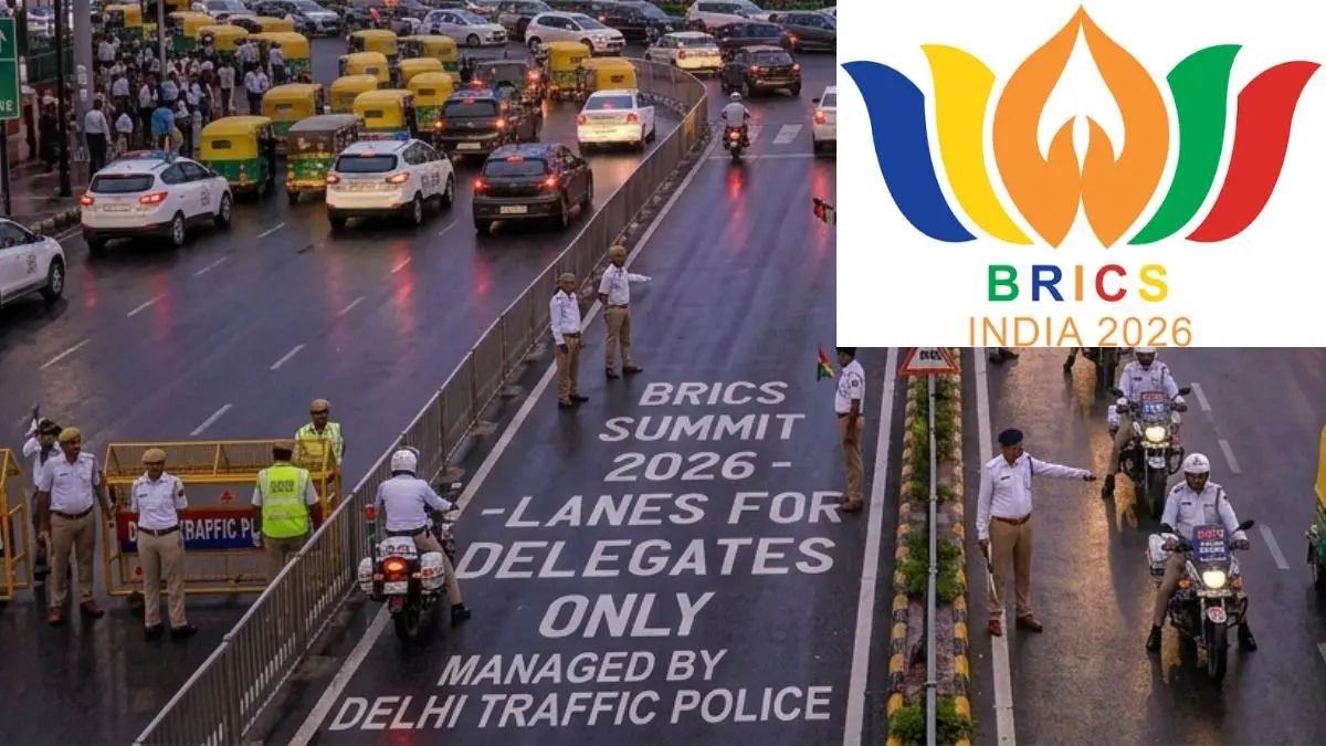 Delhi traffic curbs for BRICS hit auto and gig workers' earnings