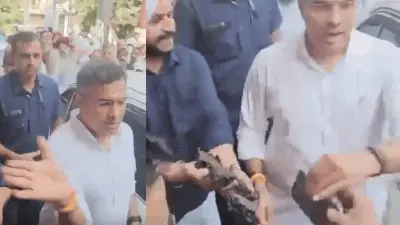 Delhi minister Parvesh Verma slaps man during road inspection