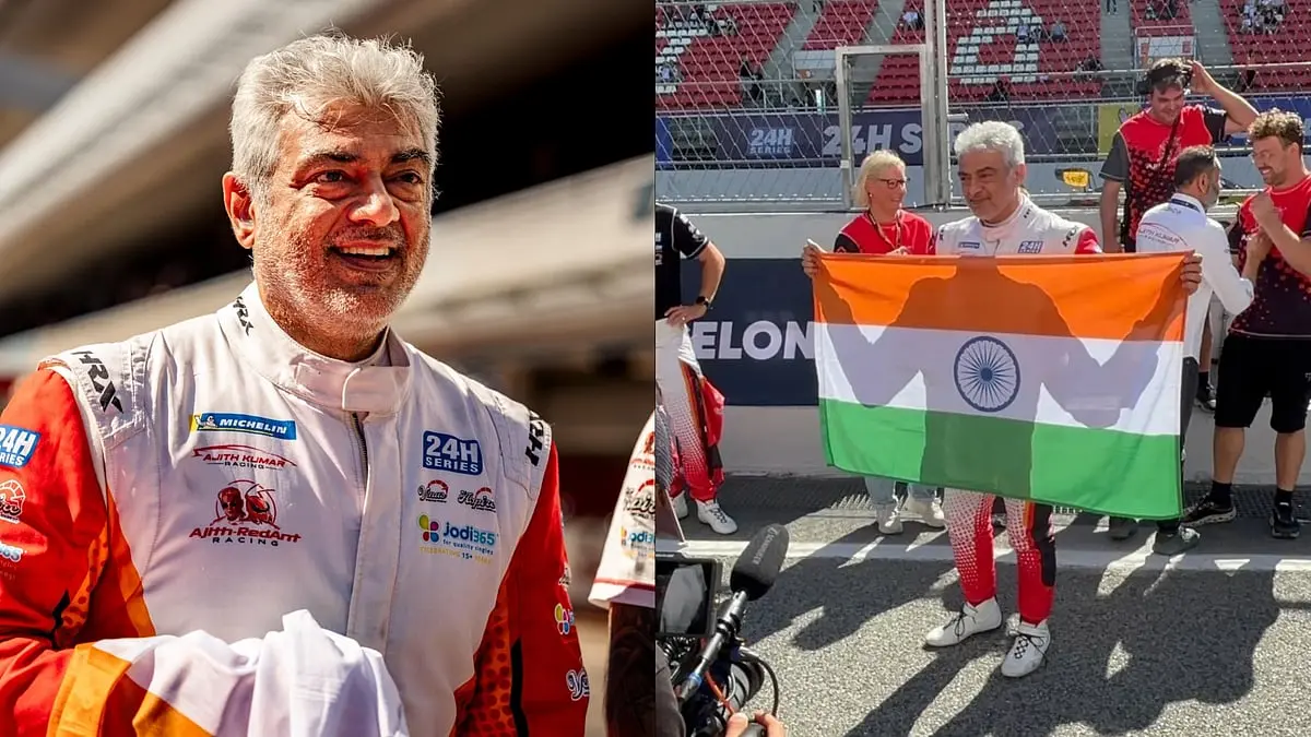Ajith Kumar's team secures podium at 24H Barcelona race