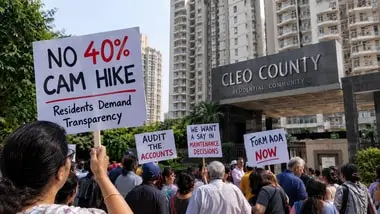 40% maintenance hike at Noida society sparks protests, rules questioned