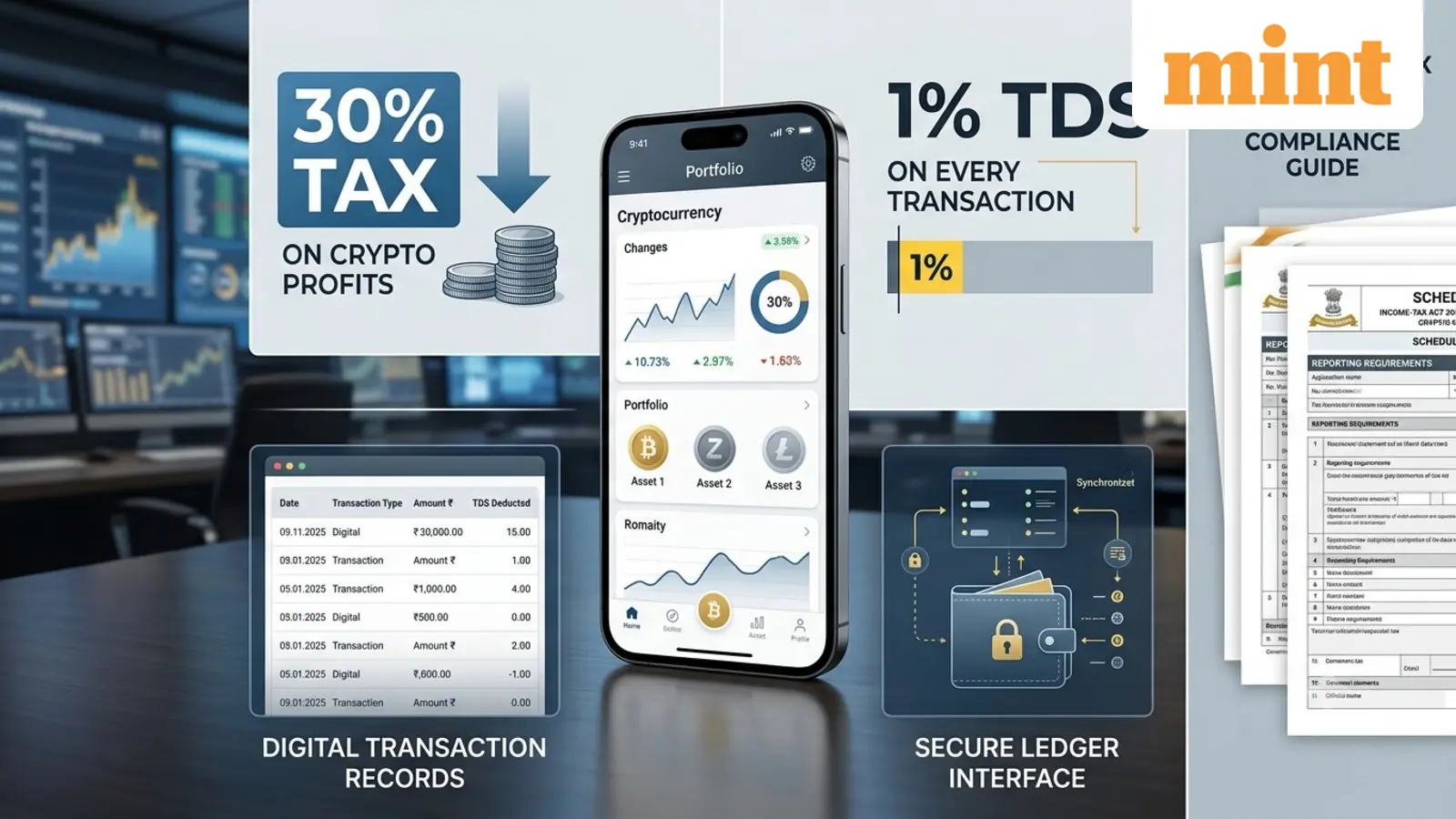 Crypto tax stays at 30%, new reporting rules from April 2026