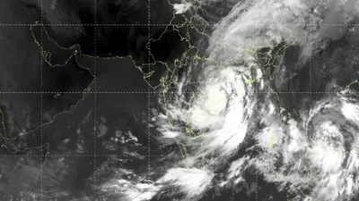 Deep depression crosses Andhra coast, Odisha on red alert