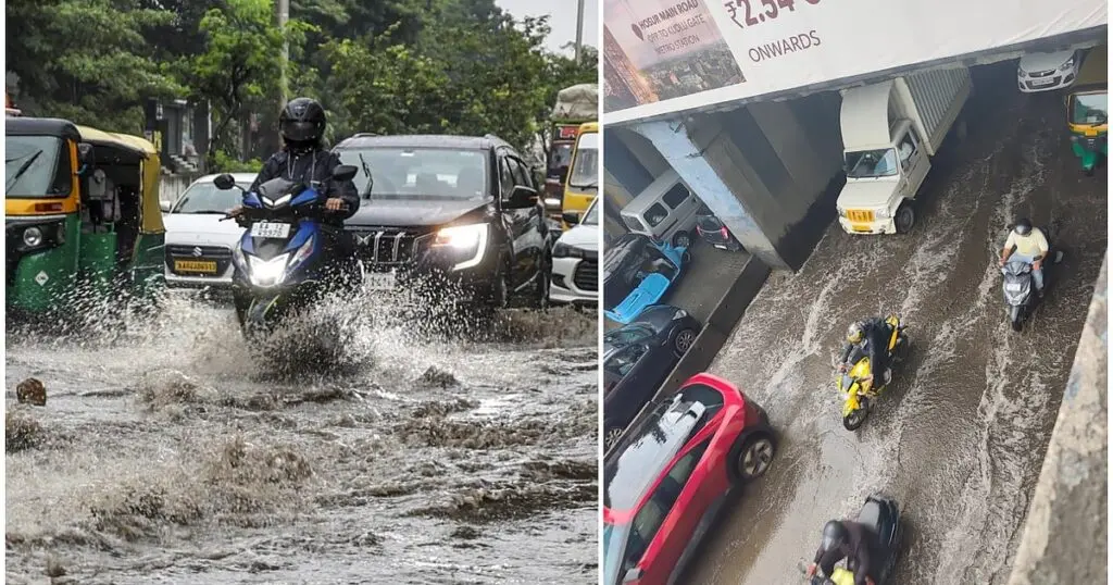 Overnight rain floods Bengaluru roads, trees down in 10 areas