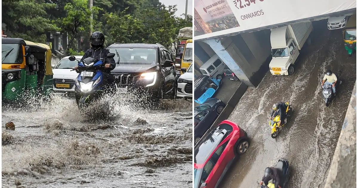 Overnight rain floods Bengaluru roads, trees down in 10 areas