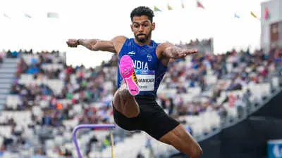 Tejaswin Shankar wins decathlon bronze at Asian Games