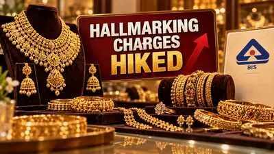 Gold hallmarking fee hiked 67% to Rs 75 per article