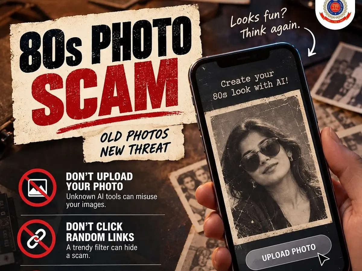 Delhi Police warns '80s AI photo trend could be a trap