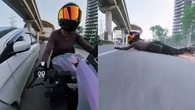 Car owner says friend was driving in Gurugram biker hit-and-run