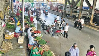 Mumbai footpaths remain squeezed despite BMC's Pedestrian First push