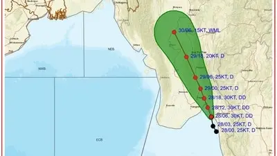 Third deep depression in Bay of Bengal, set to hit Myanmar coast