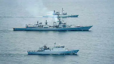 Indian Navy ship collides with Pakistani vessel, MEA summons envoy