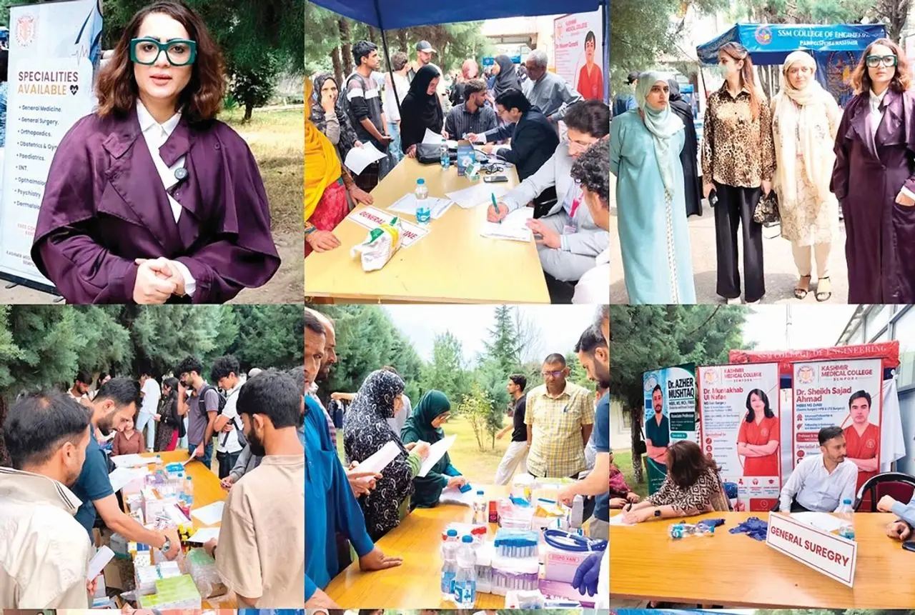 Free multi-speciality medical camp held at SSM College Parihaspora