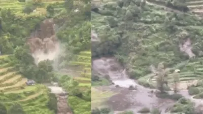 Three dead in Kerala landslides and flash floods