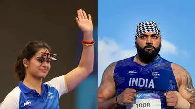 Bhaker and Toor named India's Asian Games flag-bearers