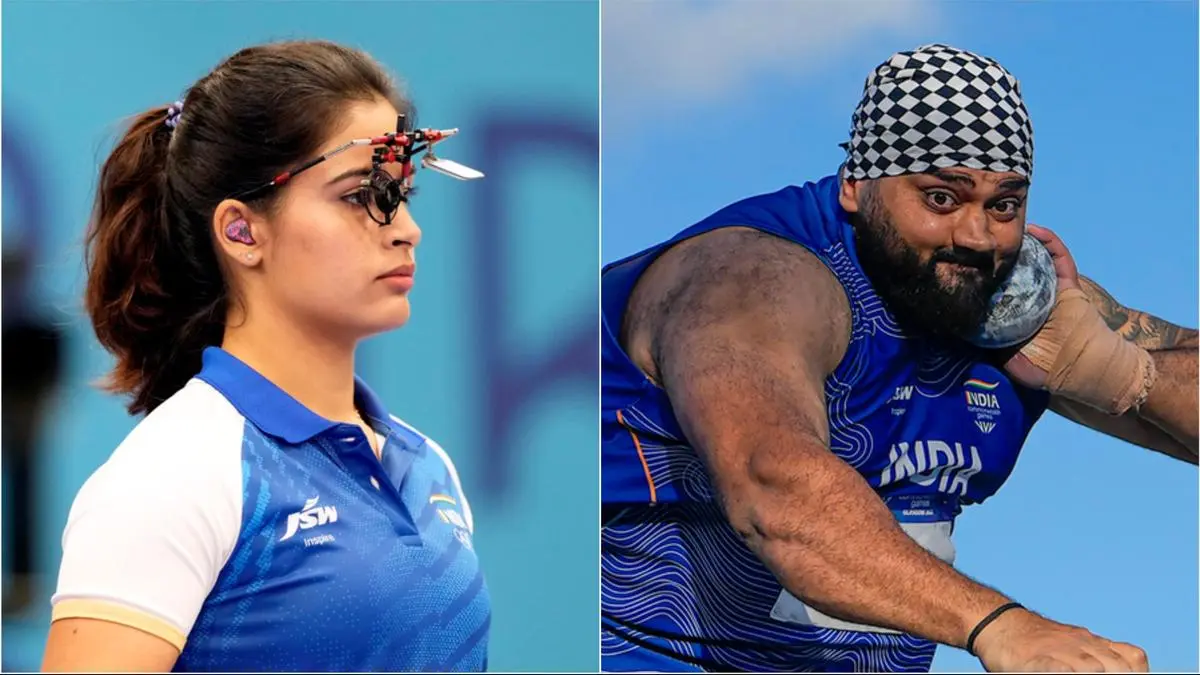 Manu Bhaker, Tajinderpal Toor named India's flag-bearers for Asian Games