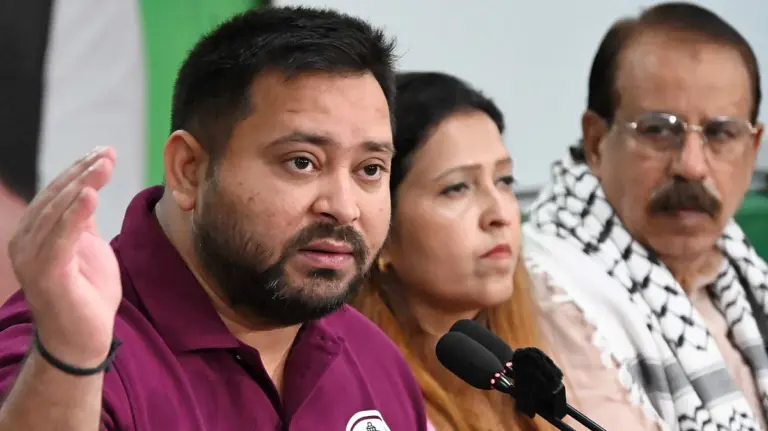 Tejashwi Yadav demands CM Choudhary's resignation over Jamui incident