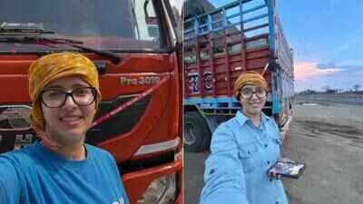 Himachal gets first woman truck driver: Neha Thakur, 25, leaves air hostess dream behind