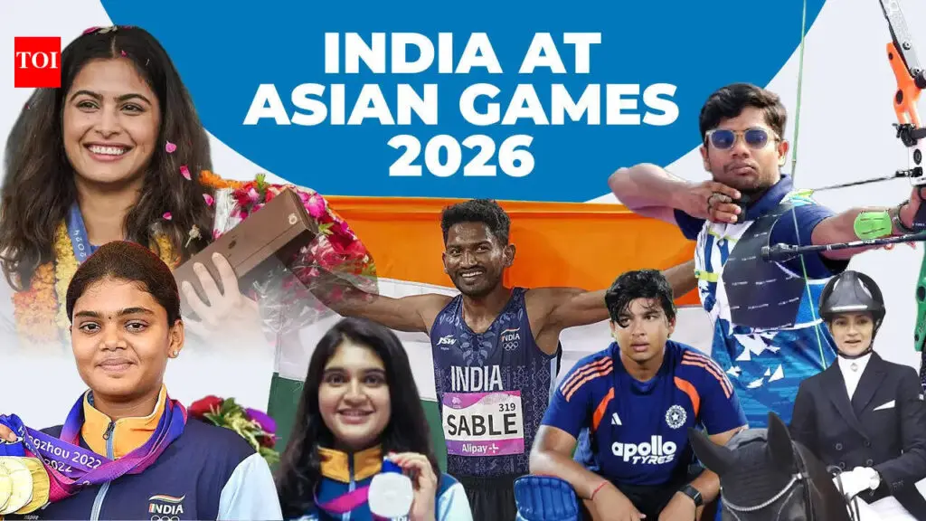 Asian Games 2026 Day 8: India race walk final, archery, squash gold bids