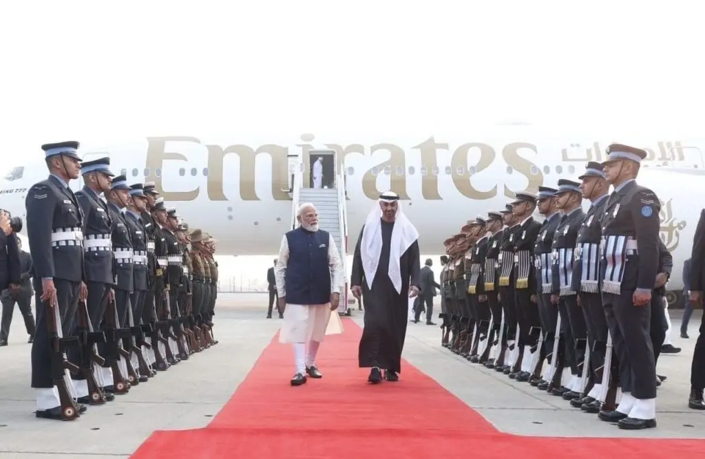 Modi, UAE president discuss West Asia, strategic partnership