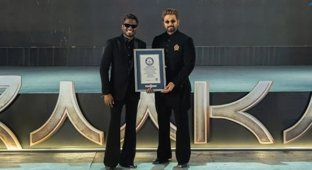 Allu Arjun's Raaka sets Guinness record for 37 real-time motion captures
