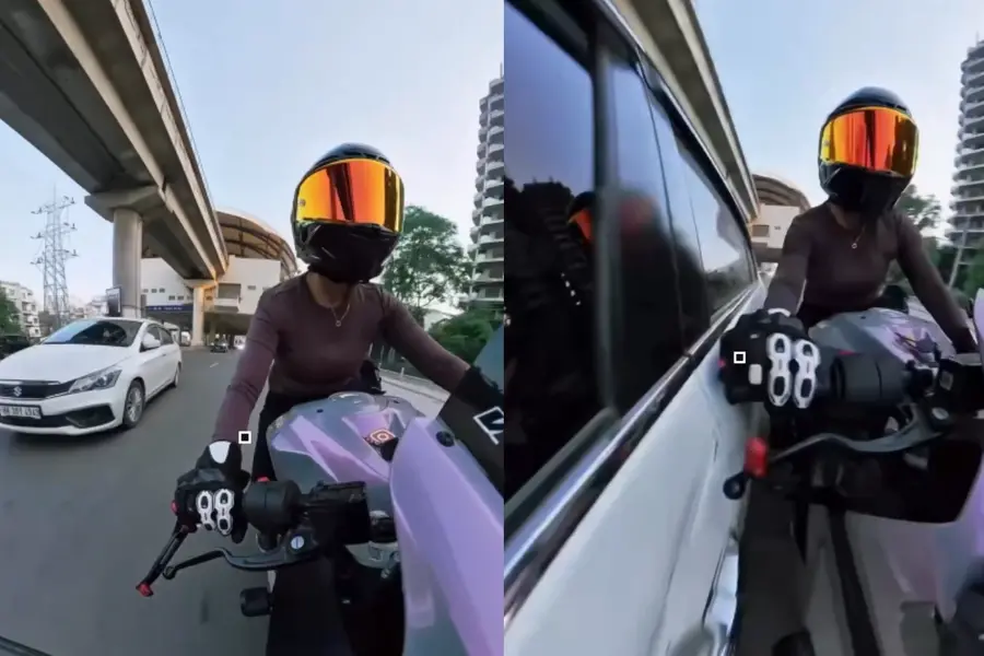 Gurugram biker Sia says drunk men chased her before crash