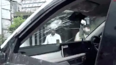 TMC MLA Kunal Ghosh alleges attack, car vandalised in Kolkata