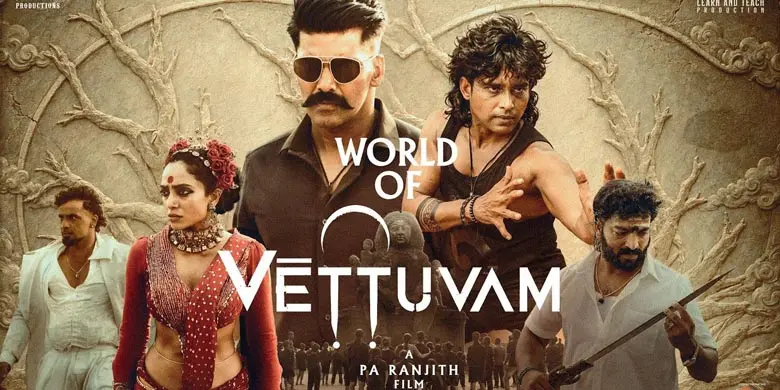 Pa Ranjith unveils Vettuvam, a three-timeline action film releasing December 2026
