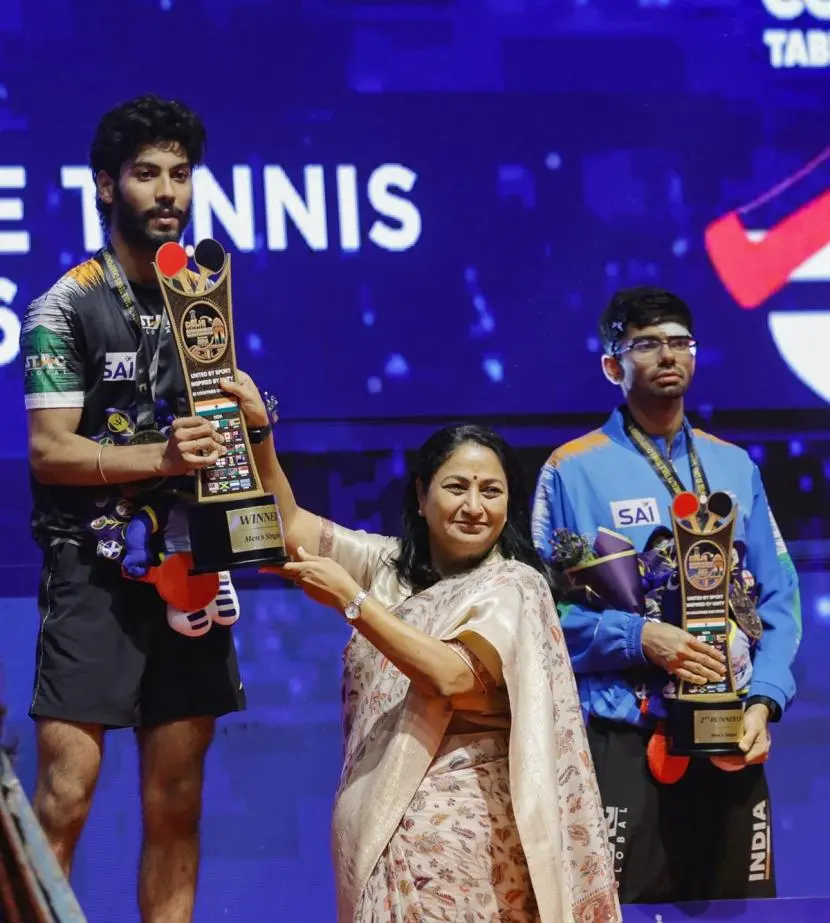 Bhattacharjee, Chitale win National Ranking TT titles