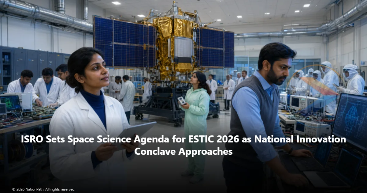 ISRO to showcase emerging technologies at ESTIC 2026 in Delhi