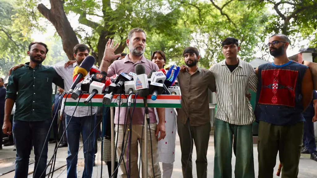 Rahul Gandhi slams ex-Congress leaders as cowards, Kharge jibes back