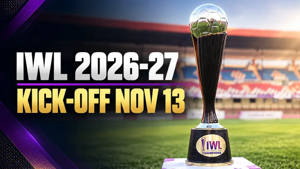 Indian Women’s League 2026-27 begins 13 November
