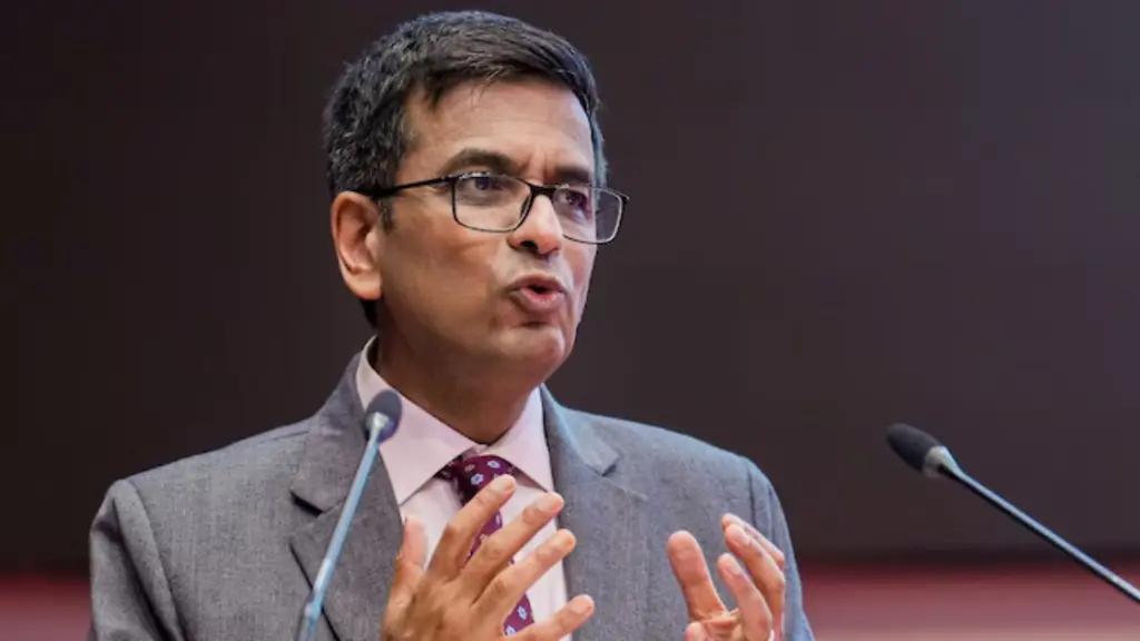 Former CJI Chandrachud warns against erosion of institutional trust