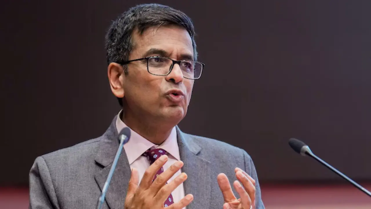 Former CJI Chandrachud warns against erosion of institutional trust