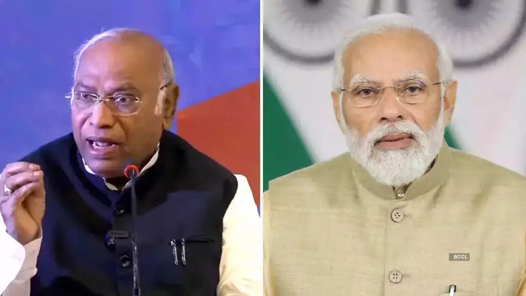 Kharge's 'baap' remark on Modi sparks row, BJP plans nationwide protests