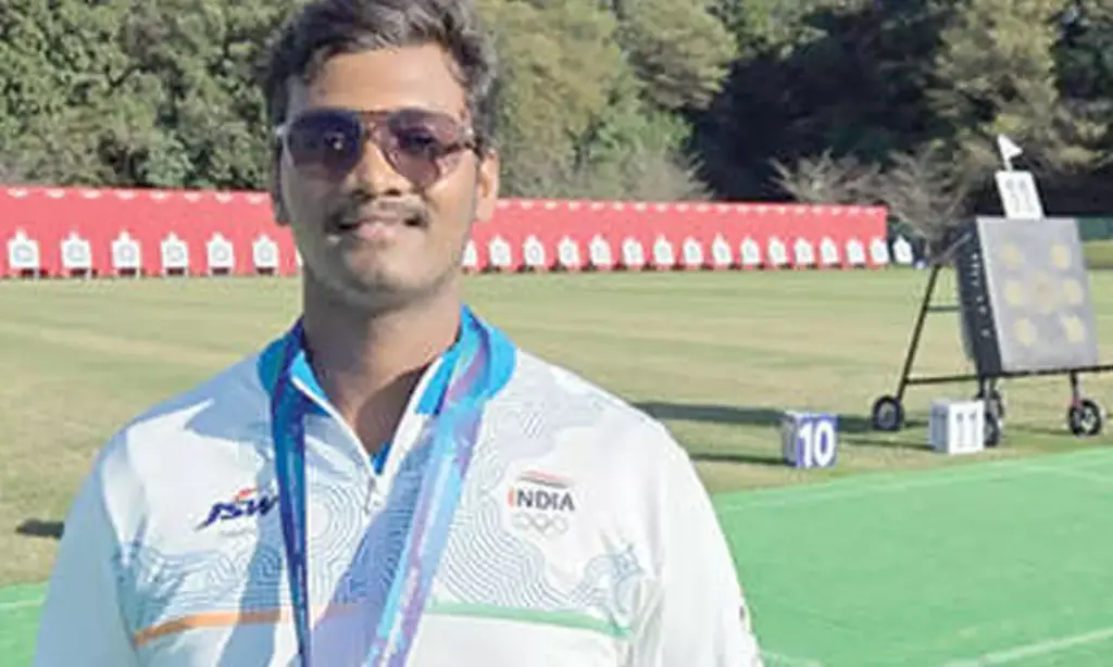 Tirupati archer Ganesh wins gold, bronze at Asian Games