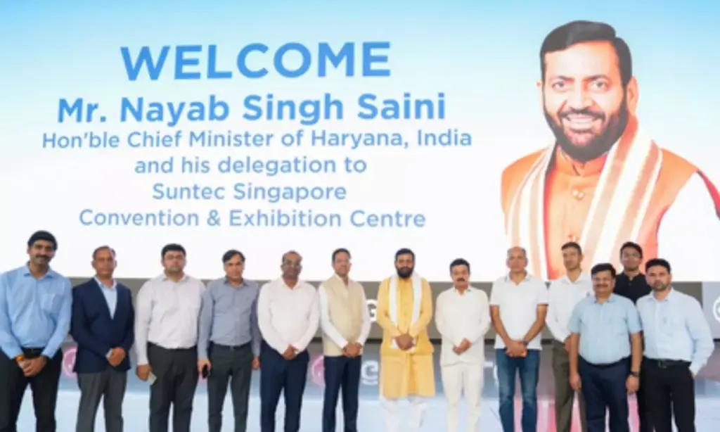 Haryana CM studies Suntec City for Gurugram convention centre