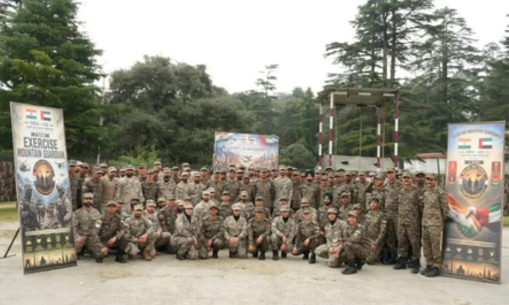 India, UAE launch joint military exercise Mountain Guardian 2026