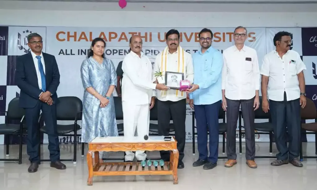 Chalapathi University chess club launched in Guntur