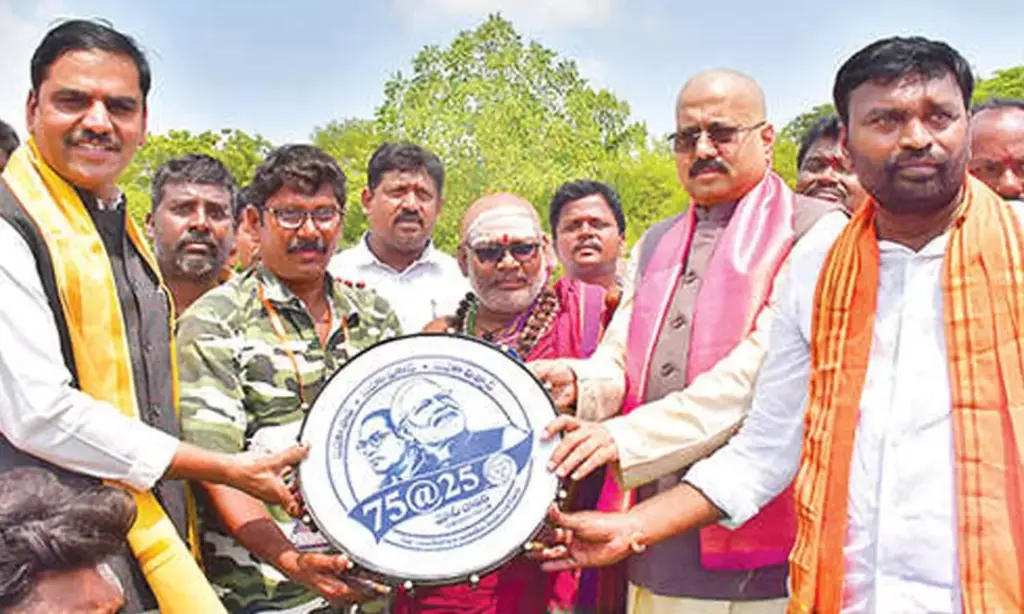 BJP launches 75-hour Dappu drumming for Modi birthday