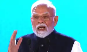 PM Modi pitches 'power to empower' at Bloomberg forum in Delhi