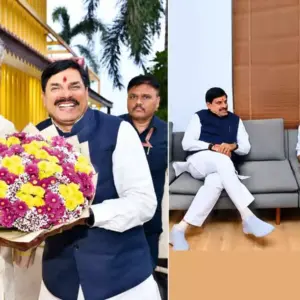Naidu briefs Madhya Pradesh CM on Amaravati master plan