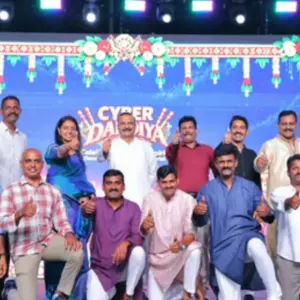 Cyberabad Police holds Cyber Dandiya for cyber safety awareness
