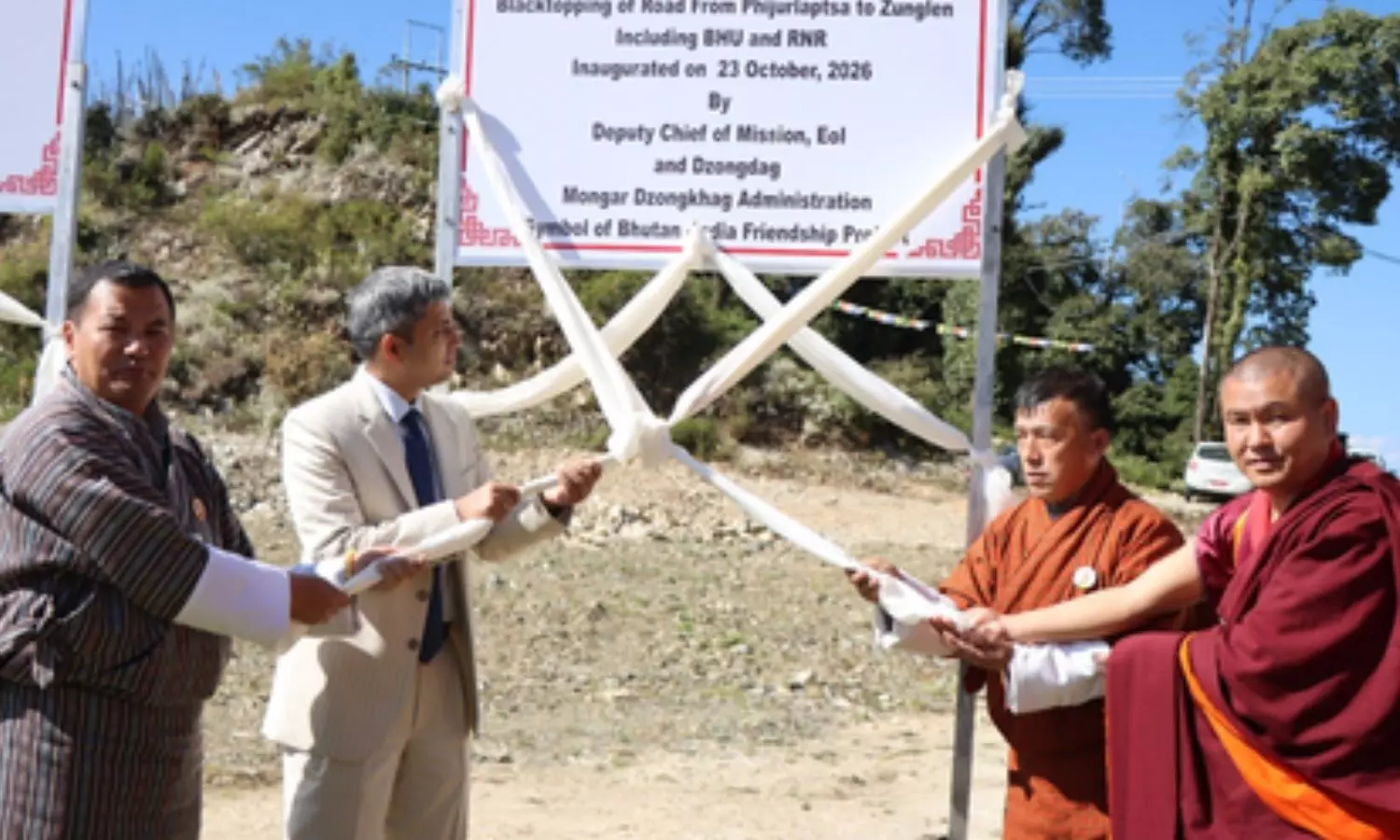 India opens 15 community projects in Bhutan's Mongar