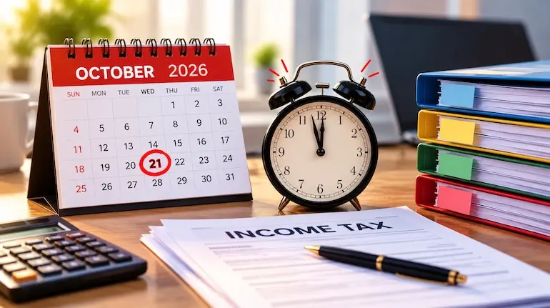 Income tax audit deadline ends today, 21 October 2026